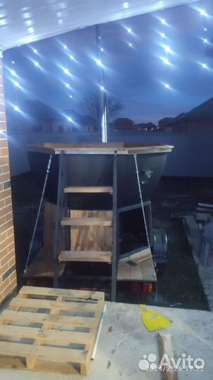 Аренда банного чана на прицепе