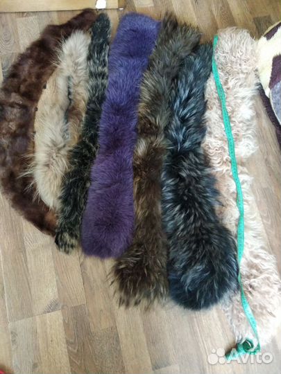 Воротники меховые пакетом