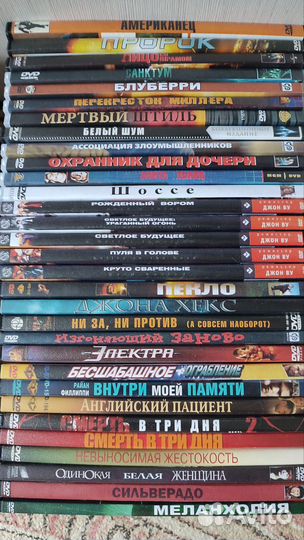 Лицензионные dvd с фильмами часть 2