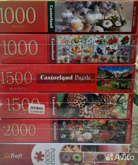 Пазл Castorland 1000, 1500, 2000