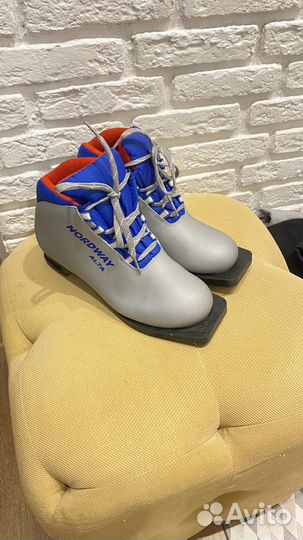 Лыжи беговые nordway+лыжные ботинки