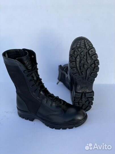 Берцы кобра кожаные