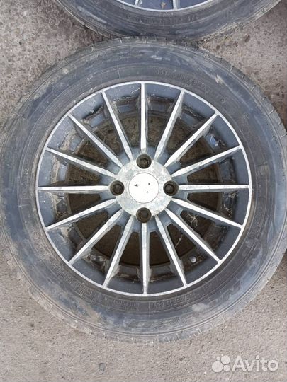 Комплект литых дисков R15x6.5 4x108