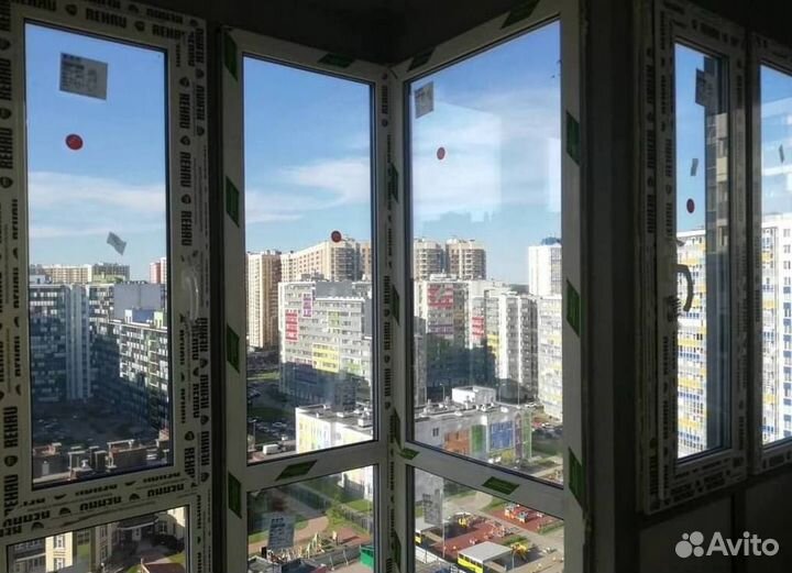 Остекление балкона и установка пластиковых окон