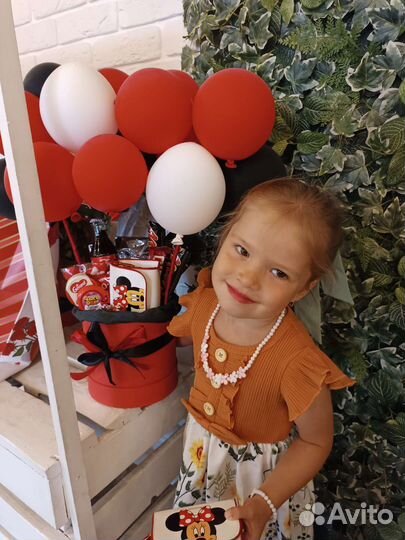 Сладкий букет детский,шары,шоколад