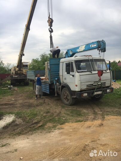 Услуги крана манипулятора камаз