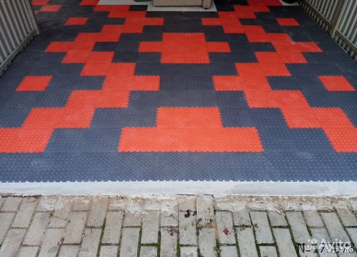 Пвх плитка для автомойки