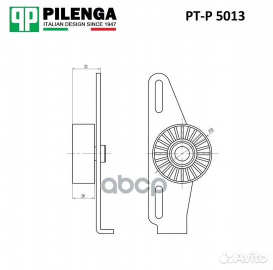 Натяжитель ремня приводного в сборе renault logan