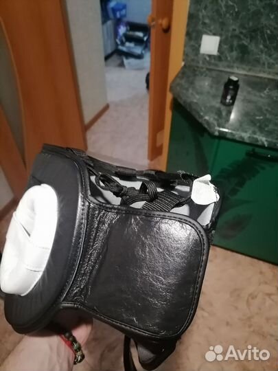 Боксерский шлем с бампером