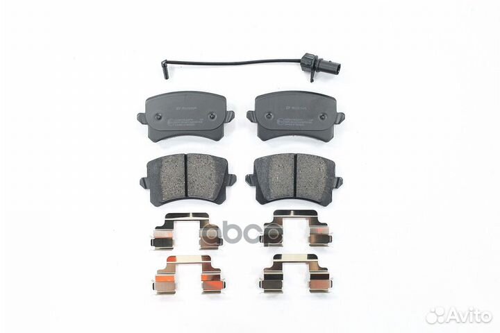 Колодки зад.VW tiguan 07-18/audi Q3 11-18 GDB17