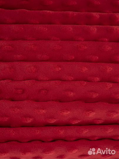 Ткань плюш минки, отрез 10 м