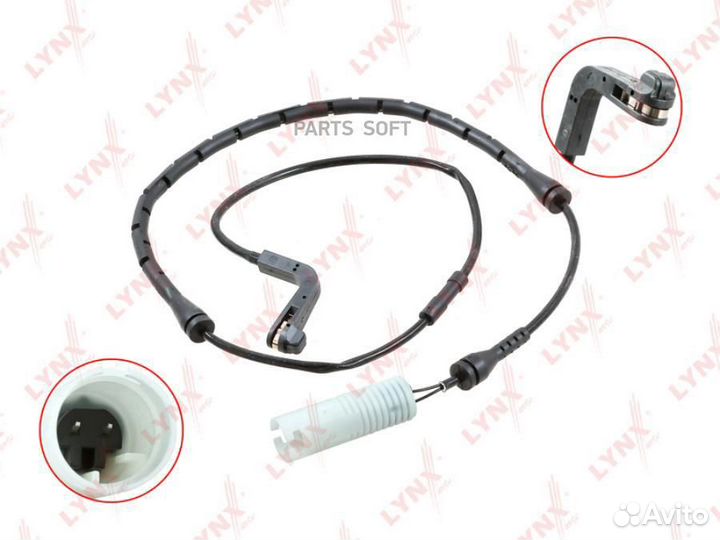 Lynxauto BW1095 Датчик износа тормозных колодок пе