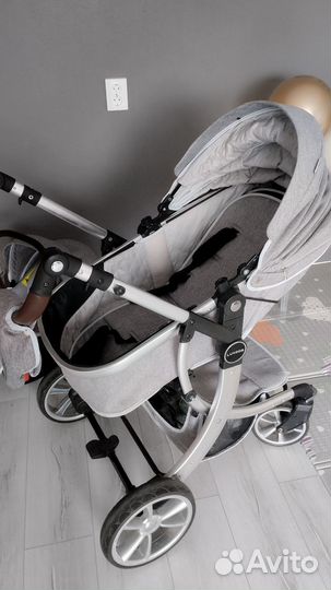Коляска luxmom 3 в 1 б/у
