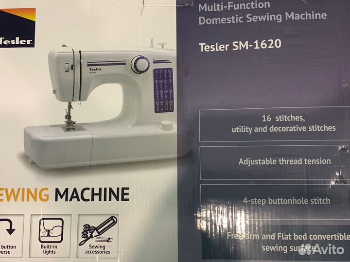Швейная машинка tesler sm-1620