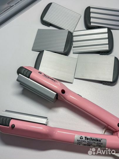 Стайлер для волос 2 в 1: выпрямления и гофре