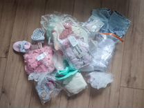 Новые вещи пакетом для новорожденных 56 62 68