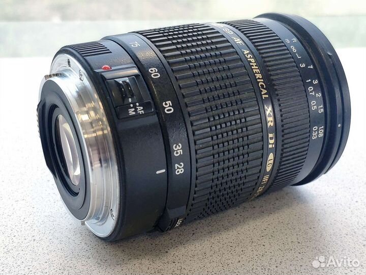 Объектив Tamron SP 28-75 2.8 Canon