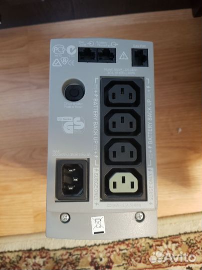 Ибп apc back ups cs 650 не рабочий