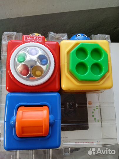 Кубики fisher price