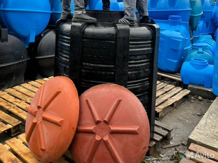 Резервуар пластиковый 3 тонны подземный