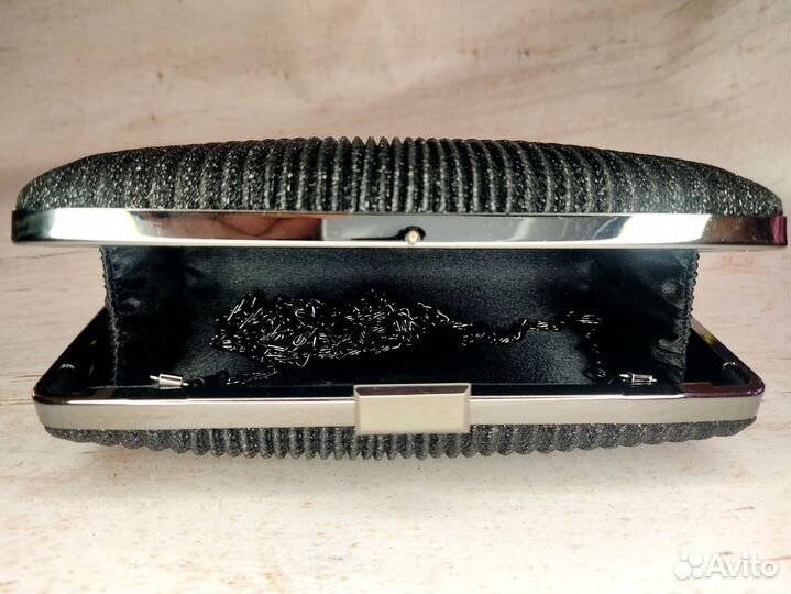 Клатч жёсткий для новогодней вечеринки