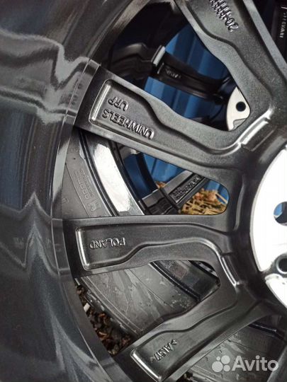 Колёса новые R20 740M зимние шипы разноширокие