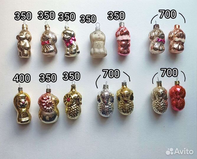 Советские Новогодние игрушки