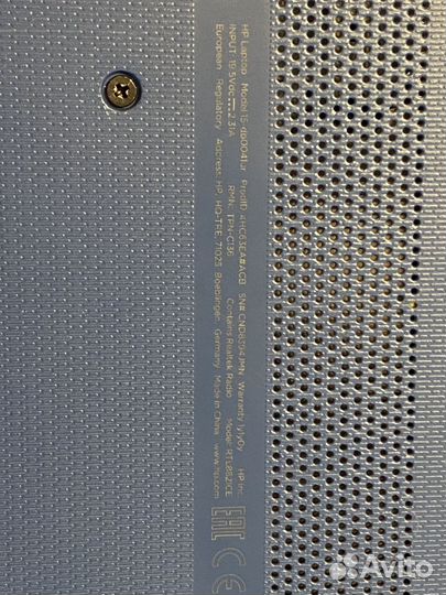 Ноутбук hp на запчасти