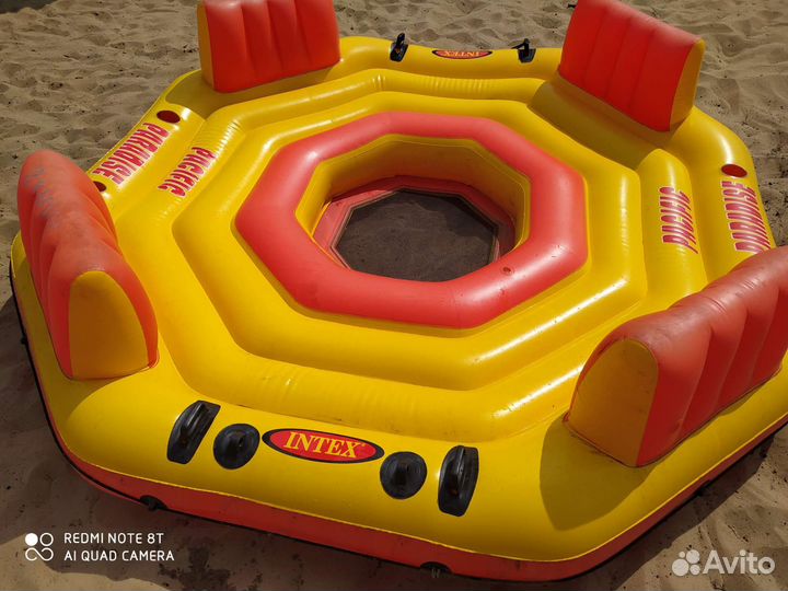 Плот-матрас надувной