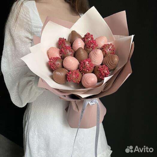 Букет клубника в шоколаде