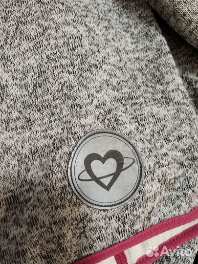 Толстовка тёплая с капюшоном 10-12 лет