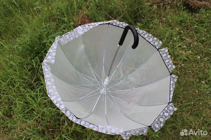 Зонт белый(свадьба,фотосессия)