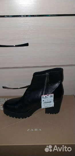 Ботильоны zara 36