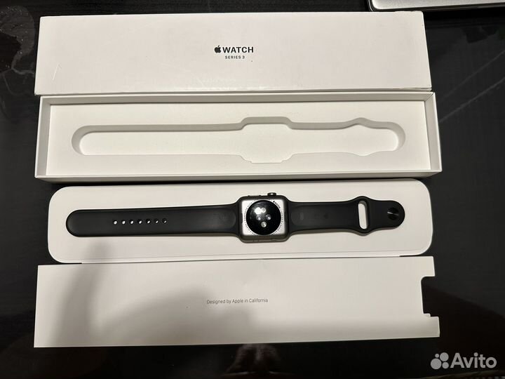 Часы apple watch series 3 42 mm Space Gray Ростест