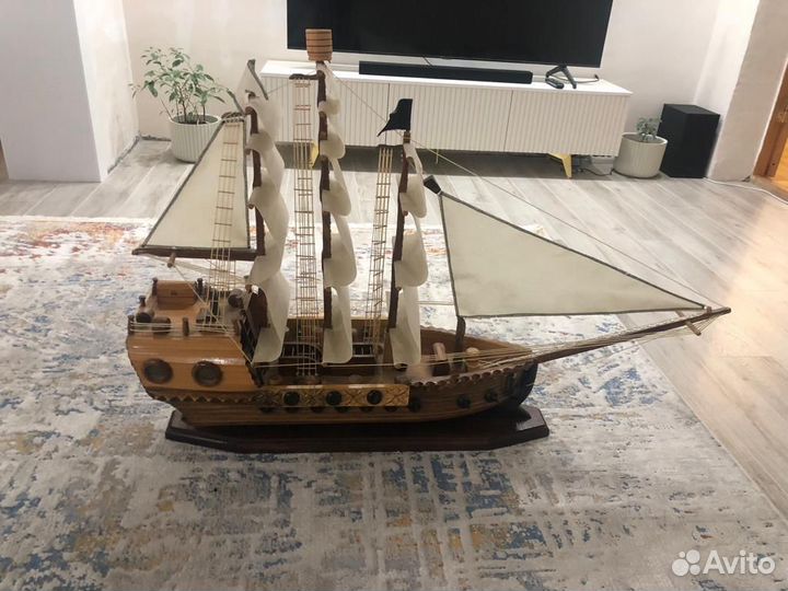 Корабль из дерева