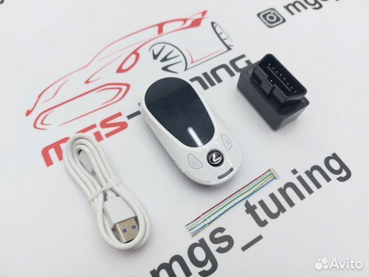 Смарт ключ Лексус дизайн Mercedes new белый