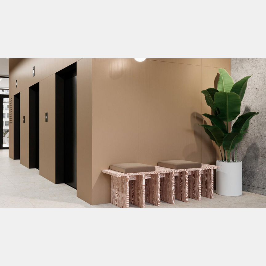 2-к. квартира, 59,5 м², 2/25 эт.