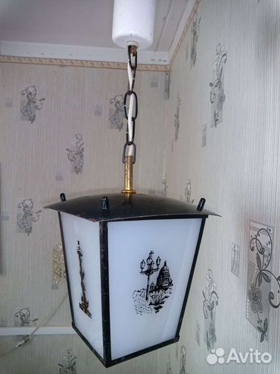Светильник подвесной винтаж