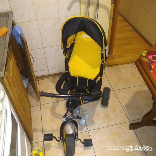 Коляска велосипед