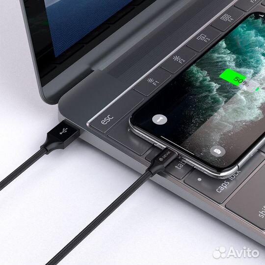 Кабель Devia Gracious Cable For Lightning - Black