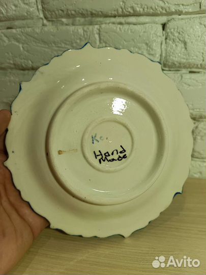 Тарелка керамическая