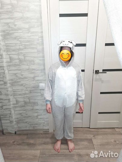 Пижама кигуруми заяц кролик карнавальный костюм