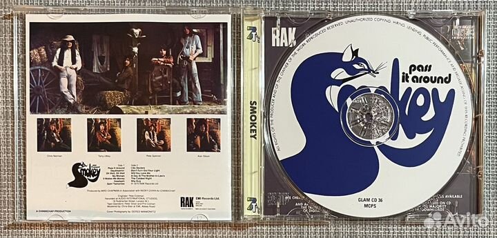 Smokey - Pass It Around CD Rus