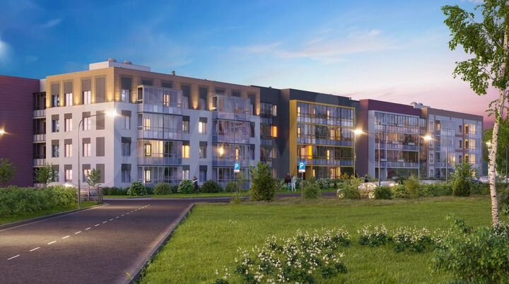 1-к. квартира, 30,8 м², 3/4 эт.