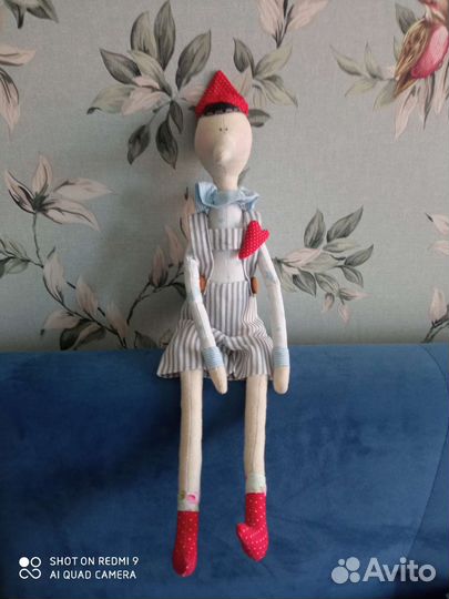 Кукла Тильда- Пинокио