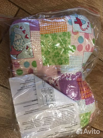 Матрасик в коляску, спальный мешок, подушка