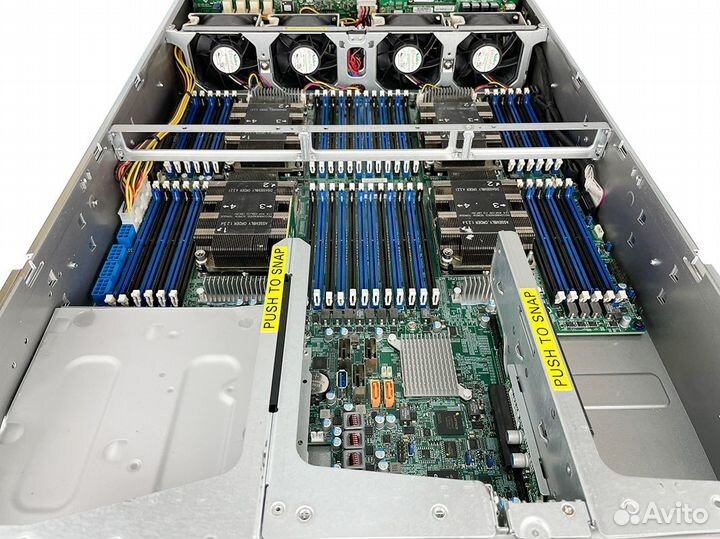 Сервер Supermicro 2049U-TR4 4xCPU 2* 2xSilver 4214