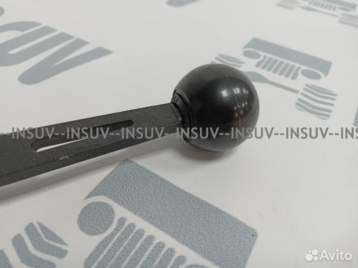 Удлиненный рычаг кпп Нива, 2101-2107 черный