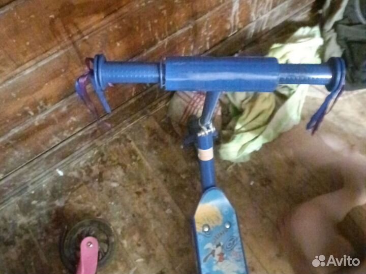 Самокат детский трехколесный бу