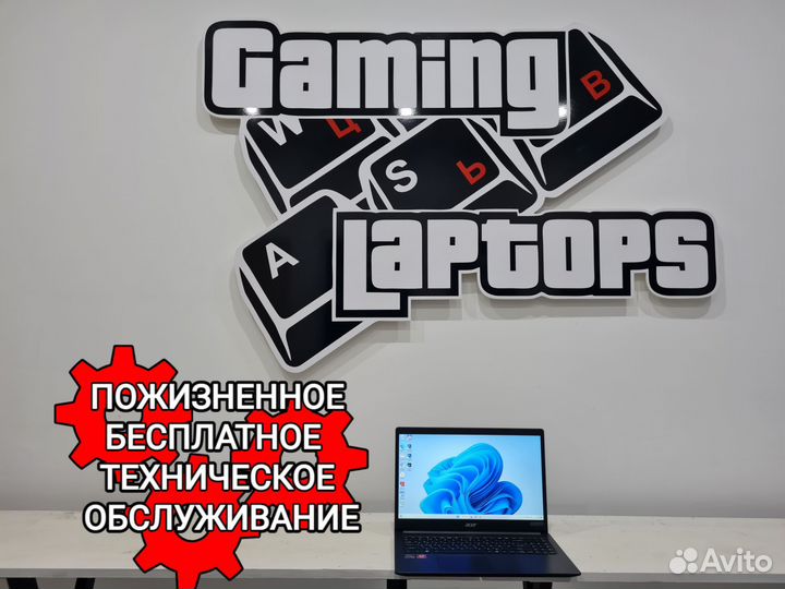 Мощный ультрабук Acer 15.6 Full HD Ryzen5 512SSD